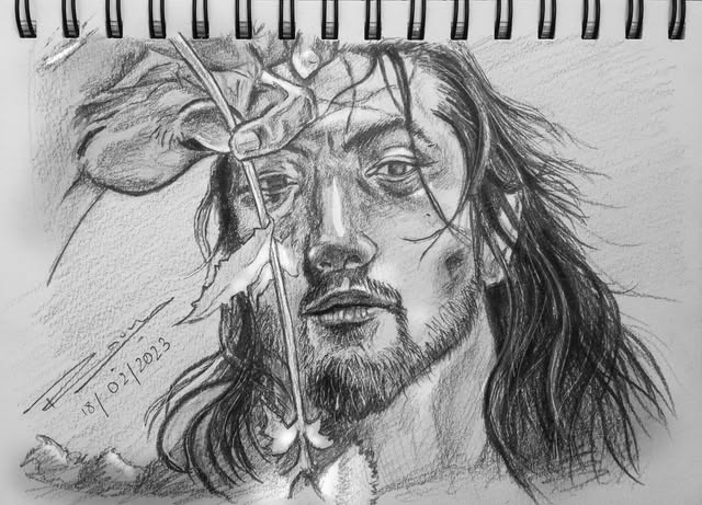 Arrow portrait